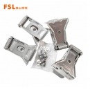 佛山照明（FSL）LED面板灯弹簧卡扣嵌入式平板灯吸顶灯安装卡子石膏板吊顶灯配件包