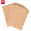 得力(deli)9号A4牛皮纸大信封229*324mm 25201