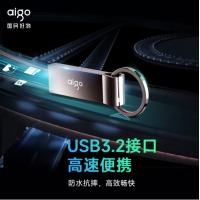 爱国者（aigo）64GB USB3.2 高速读写U盘 U310 Pro 金属U盘 读速1