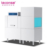 乐创（Lecon） LC-J-BD200D 商用洗碗机 通道式自动化大型酒店食堂刷碗机 单缸单喷淋带烘干