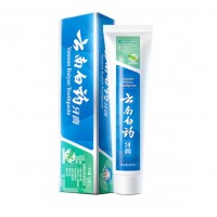 云南白药牙膏 薄荷清爽型 减轻牙龈出血 疼痛清新口气 205克