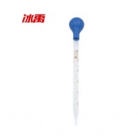 冰禹 BYrl-209 刻度滴管 胶头滴管玻璃滴管实验滴管 精油试剂滴管 10ml