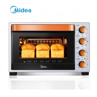 美的（Midea）多功能风炉烤箱家用32L 独立控温 搪瓷内胆 解冻发酵电烤箱T3-L324D二代