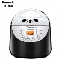 松下（Panasonic） SR-C05 1.5L微电脑电饭煲 熊猫煲 小巧可爱 备长炭厚锅 内胆光滑 米饭不粘锅 易清洗更耐用