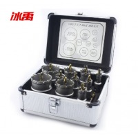 冰禹 BJjj-105 合金开孔器 TCT金属打孔器 10PC/16-53 铝盒装