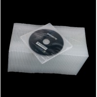 创新方形光盘盒 透明塑料光盘袋 光盘套cd dvd光碟收纳盒子 可插封面 单片
