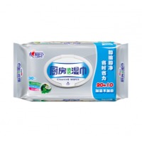 心相印 厨房湿巾 银装 带盖抽取 XJB030 30片/包