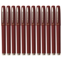 宝克（BAOKE）PC-1848 中性签字笔 1.0MM 红 色12支/盒