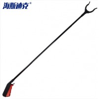 海斯迪克 gnjz-595 环卫垃圾夹 垃圾钳垃圾拾物器 红黑色 77.5cm