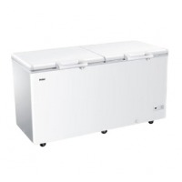 海尔(Haier)冰柜家用商用卧式冷柜大容量双门冷藏冷冻转换柜顶开门 BC/BD-519H