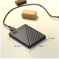 西部数据(WD) 1TB USB3.0 移动硬盘 WDBYVG0010BBK