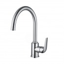 摩恩（MOEN）水槽龙头拉丝单孔旋转全铜不锈钢GN70111小把手