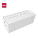 得力 8906 桌面理线盒 收纳盒