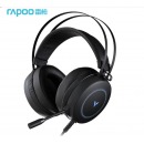雷柏（Rapoo） VH160 有线耳机 虚拟7.1声道游戏耳机 USB电脑耳麦 电竞耳机 头戴式耳机 立体环绕声 黑色