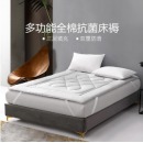 水星家纺 全棉床垫保护垫 床褥子防滑橡筋保护垫四季可用 1.2m床（120*195cm 厚度4cm）