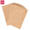 得力(deli)9号A4牛皮纸大信封229*324mm 25201 1个装