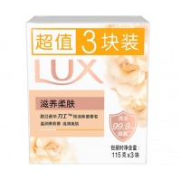 力士(LUX)娇肤香皂三块装 滋养柔肤