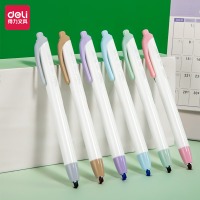 得力(deli)6色按动荧光笔 SK11
