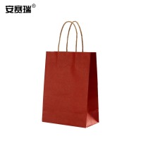 安赛瑞 手提牛皮纸袋21×11×27cm（25个装）中号竖版 240285