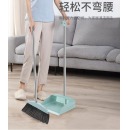 扫把簸箕套装 不锈钢杆扫帚畚箕组合两件套