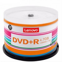 联想 DVD+R 光盘 刻录盘 16速 4.7GB 办公系列 桶装50片 计价单位:桶