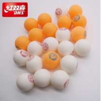 红双喜乒乓球 赛顶新材料D40+训练用乒乓球120只装
