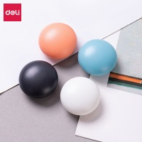 得力（deli）玻璃白板专用白板配件强磁钉白板磁钉黑板吸铁石/磁铁 4粒/卡白板配件781