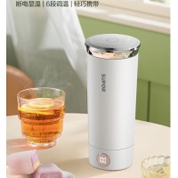 苏泊尔(SUPOR)E电热水杯随行烧水杯 316不锈钢 SW-03T01A