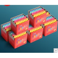 万畅无尘粉笔量贩装彩色50盒/一箱