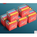 万畅无尘粉笔量贩装彩色50盒/一箱