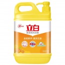 立白洗洁精食品用 除味去油腥 餐具净 新金桔洗洁精大桶2kg
