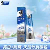 黑人 超白竹炭深洁牙膏190g