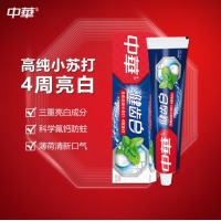 中华(Zhonghua)健齿白牙膏 小苏打清新薄荷200g