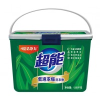 超能 低泡浓缩洗衣粉1.68kg 橙花精油香 4倍洁净力 去污力强