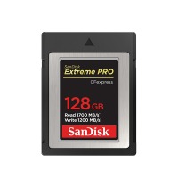 闪迪内存卡CFexpress Type-B存储卡CFE卡 128G读1700M/S写120