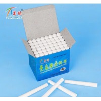 万畅 无尘塑光粉笔 儿童粉笔 白色粉笔 学校专用粉笔 白色粉笔1盒