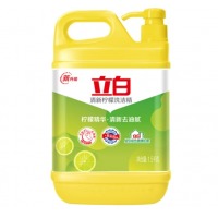 立白 除味去油去腥 清新柠檬味洗洁精 大桶1.5kg