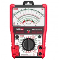 川宇S470pro智能防烧加强型指针万用表高精度机械表电工专用万能表 S470pro【2节