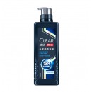 清扬（CLEAR）去屑头皮护理劲能瓶5倍冰爽型洗发水570ml