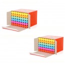 万畅 无尘塑光粉笔 儿童粉笔 白色粉笔 学校专用粉笔 彩色粉笔1盒