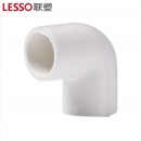 联塑（LESSO）PVC-U 弯头 dn25 90° 白色
