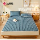 洁丽雅（Grace） 褥子四季透气床褥软垫床垫 180×200cm灰蓝