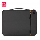 得力(deli)加厚立体办公手提包 黑色BG117-09