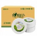 心相印 大盘纸巾 原生木浆大卷纸 心相印大盘纸ZB010 1卷