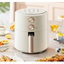 美的（Midea） 空气炸锅低油炸家用空气炸烤箱不粘全自动大容量大功率新款智能多功能电气炸锅薯条蛋挞炸鸡机 5升大容量 KZE5004