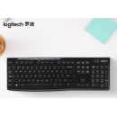 罗技（Logitech）K270 无线键盘 黑色