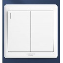 德力西(DELIXI)开关插座面板 CD815系列 双开二开双控开关 QSE862K2