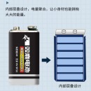 双鹿 9V电池6F22叠层方形碳性 用于万用表麦克风话筒烟雾报警器儿童玩具遥控器对讲机收音机 9V电池1节 x1