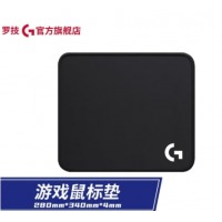 罗技（Logitech）游戏电竞鼠标垫 【340*280*4】黑色