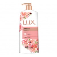 力士（LUX）焕亮粉樱香 淡雅香氛 爽肤沐浴乳720g 留香
